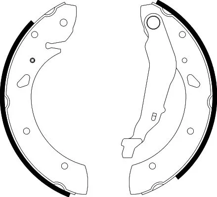 Brake Shoe Set (8DB 355 001-761)