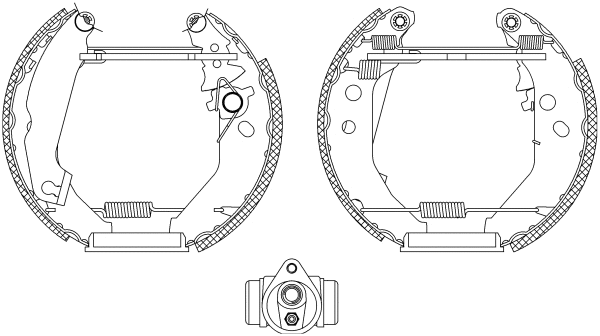 Brake Shoe Set (8DB 355 003-781)