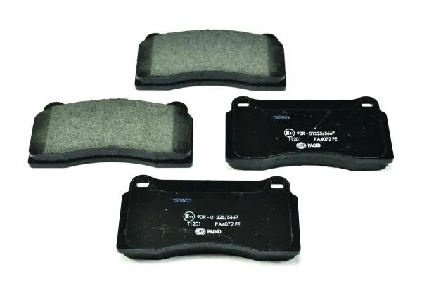 Brake Pad Set, disc brake (8DB 355 008-981)