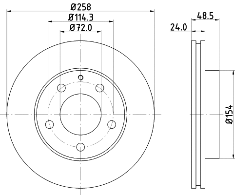 Brake Disc (8DD 355 103-221)