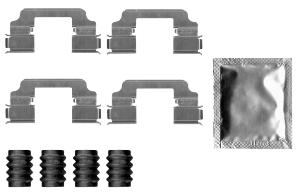 Accessory Kit, disc brake pad (8DZ 355 207-331)