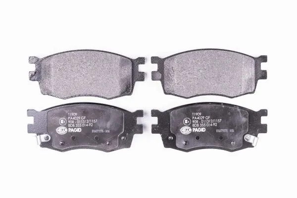 Brake Pad Set, disc brake (8DB 355 014-921)