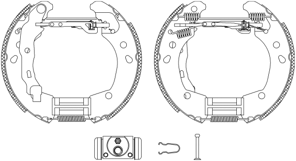 Brake Shoe Set (8DB 355 004-821)