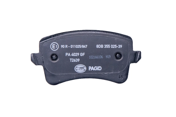 Brake Pad Set, disc brake (8DB 355 025-391)