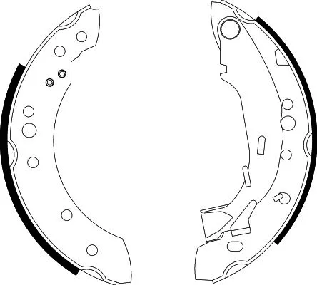 Brake Shoe Set (8DB 355 002-601)