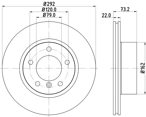 Brake Disc (8DD 355 124-151)