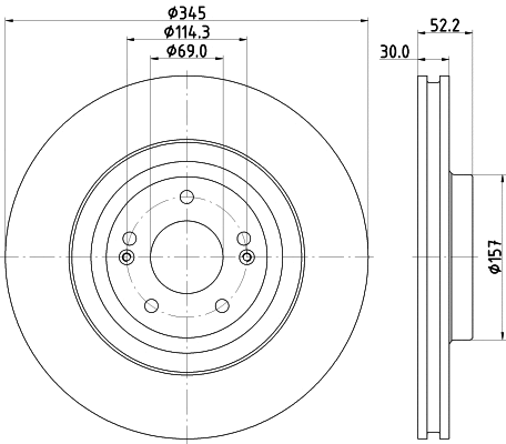 Brake Disc (8DD 355 132-681)