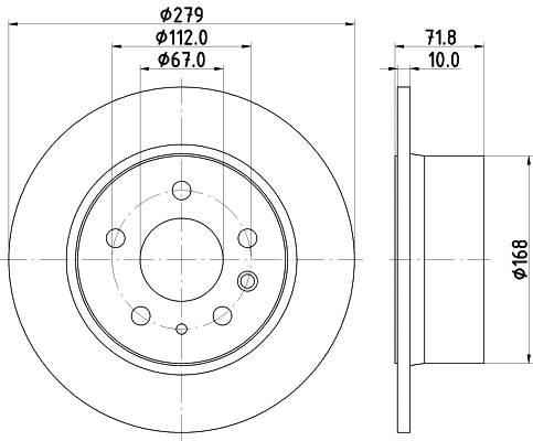 Brake Disc (8DD 355 100-991)
