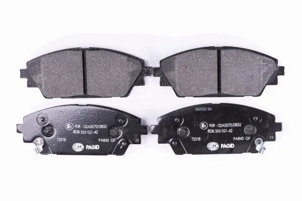 Brake Pad Set, disc brake (8DB 355 021-421)