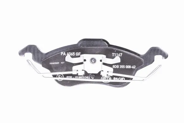 Brake Pad Set, disc brake (8DB 355 008-621)