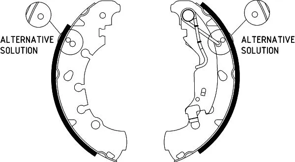 Brake Shoe Set (8DB 355 002-961)