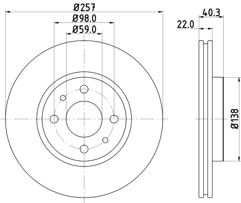 Brake Disc (8DD 355 103-971)