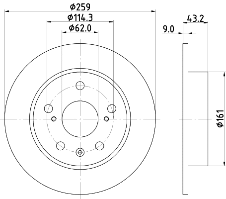 Brake Disc (8DD 355 120-531)