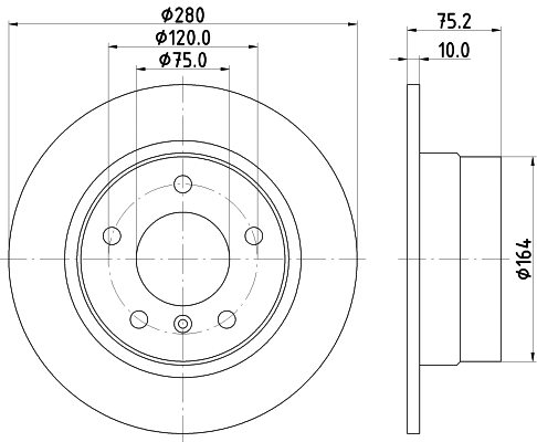 Brake Disc (8DD 355 112-642)