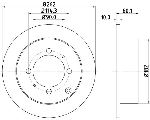 Brake Disc (8DD 355 107-331)
