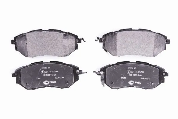 Brake Pad Set, disc brake (8DB 355 012-031)