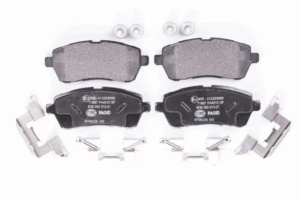 Brake Pad Set, disc brake (8DB 355 013-211)