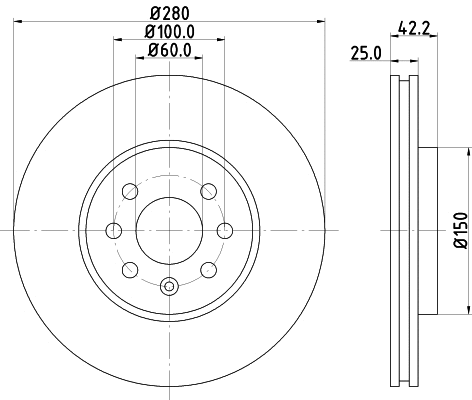 Brake Disc (8DD 355 110-251)