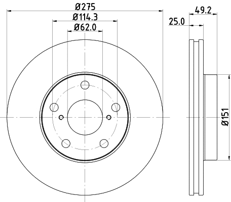 Brake Disc (8DD 355 118-691)