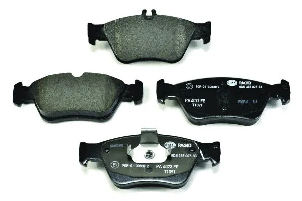 Brake Pad Set, disc brake (8DB 355 007-831)