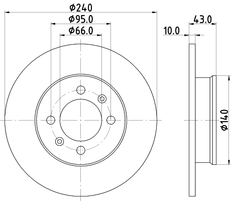 Brake Disc (8DD 355 113-361)
