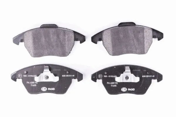 Brake Pad Set, disc brake (8DB 355 011-811)