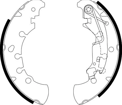 Brake Shoe Set (8DB 355 002-701)