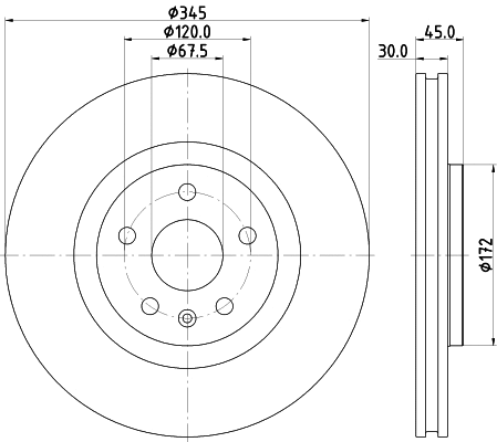 Brake Disc (8DD 355 132-621)