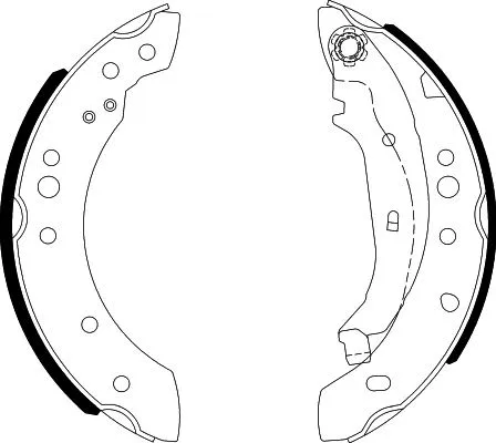 Brake Shoe Set (8DB 355 000-371)