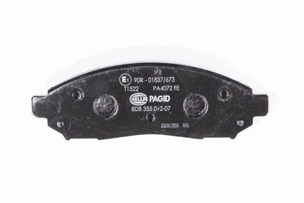 Brake Pad Set, disc brake (8DB 355 012-071)