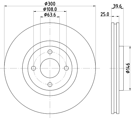 Brake Disc (8DD 355 132-721)