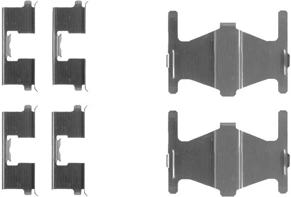 Accessory Kit, disc brake pad (8DZ 355 202-581)