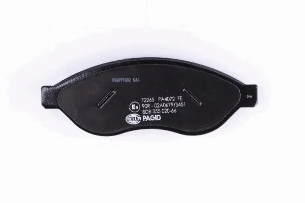 Brake Pad Set, disc brake (8DB 355 020-661)