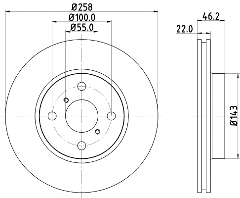 Brake Disc (8DD 355 114-311)