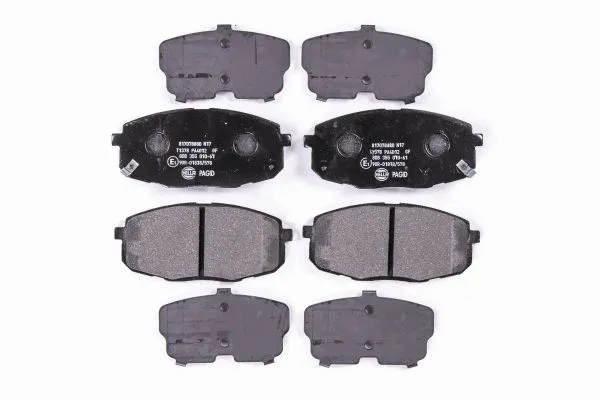 Brake Pad Set, disc brake (8DB 355 010-611)