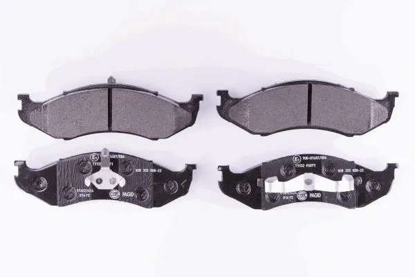 Brake Pad Set, disc brake (8DB 355 008-231)