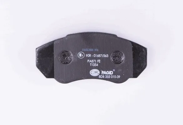 Brake Pad Set, disc brake (8DB 355 010-391)
