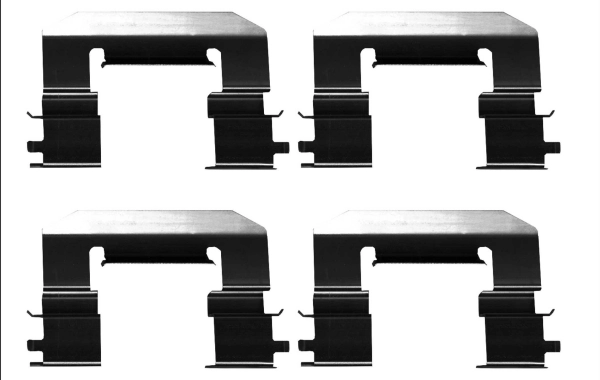 Accessory Kit, disc brake pad (8DZ 355 206-341)