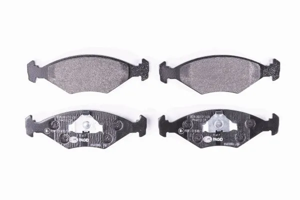 Brake Pad Set, disc brake (8DB 355 011-031)