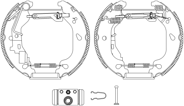 Brake Shoe Set (8DB 355 004-771)