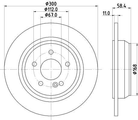 Brake Disc (8DD 355 106-891)