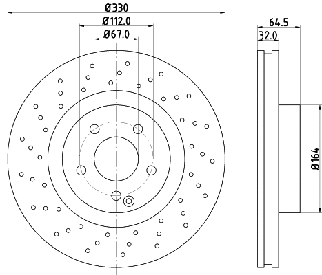 Brake Disc (8DD 355 109-471)