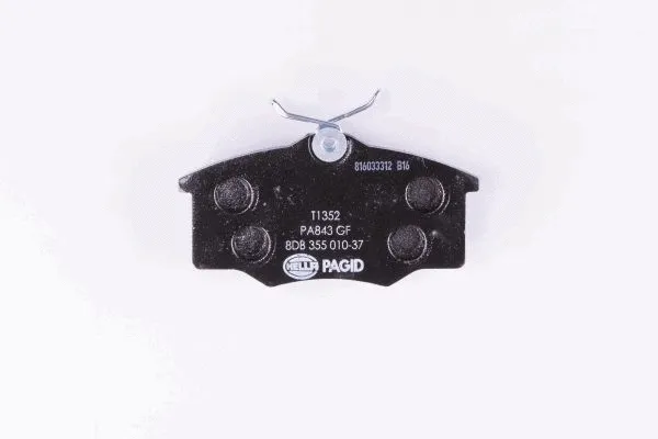 Brake Pad Set, disc brake (8DB 355 010-371)