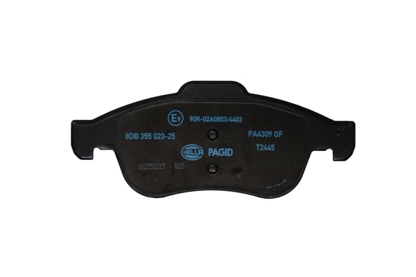 Brake Pad Set, disc brake (8DB 355 023-251)