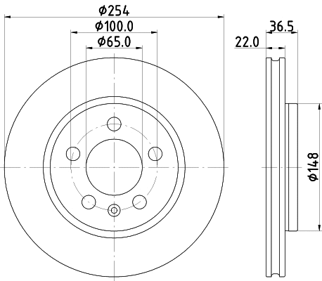 Brake Disc (8DD 355 133-871)