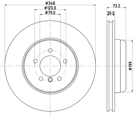 Brake Disc (8DD 355 133-011)