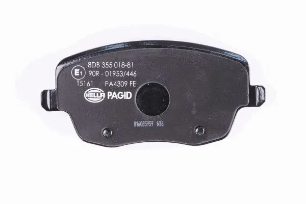 Brake Pad Set, disc brake (8DB 355 018-811)