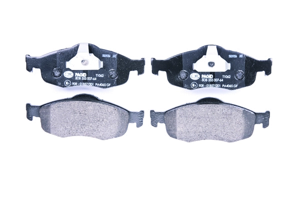 Brake Pad Set, disc brake (8DB 355 007-641)