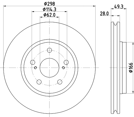 Brake Disc (8DD 355 132-741)
