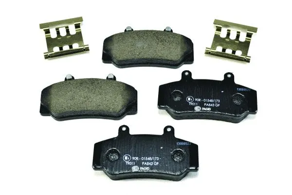 Brake Pad Set, disc brake (8DB 355 019-031)
